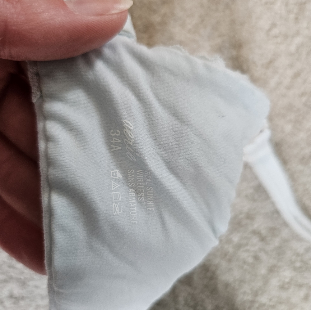 AERIE Real Sunnie Wireless Bra size 34A